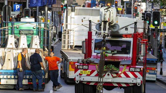 Police said no incidents were recorded during the Boxing Day sales. Picture: Jenny Evans