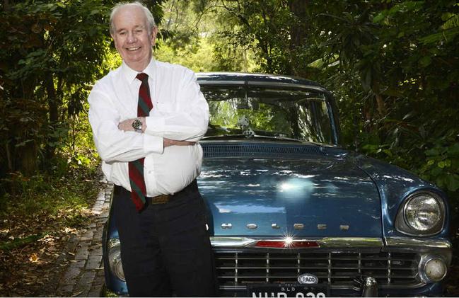 RELIABLE: John Budden has driven the same EK Holden to work for 47 years. . Picture: INGA WILLIAMS