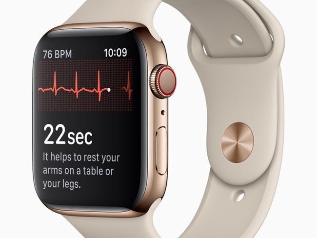 The Apple Watch Series 4, released in Australia on September 21, features a larger screen, louder speaker, and more heart-sensing features.