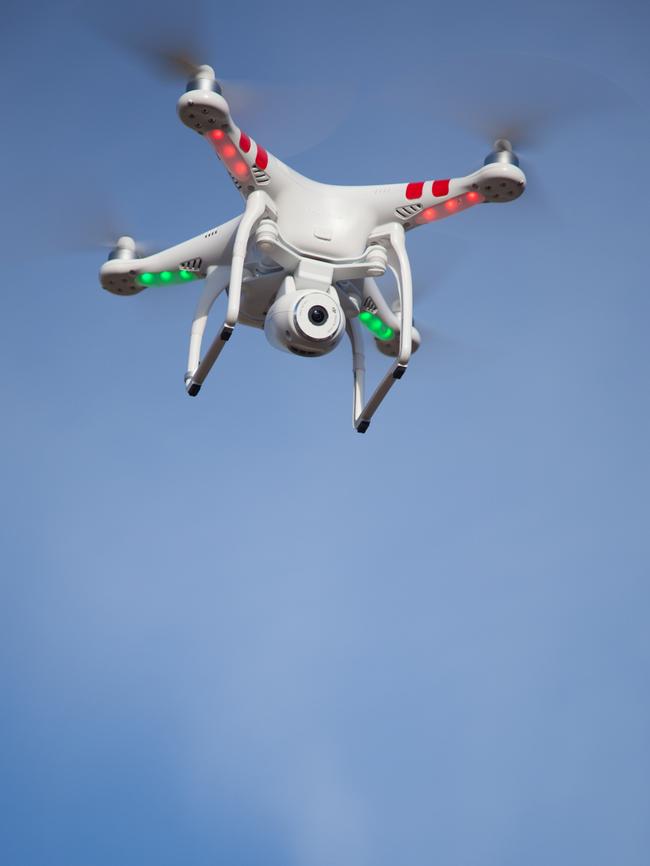 Police drones would be used to take down suspect drones over high profile sporting events, under an LNP policy.