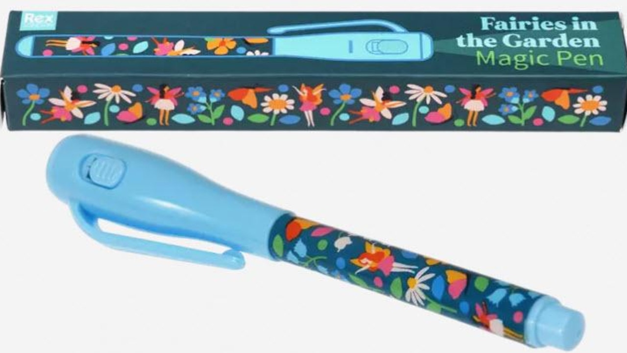 The fairies in the garden magic UV pen. Picture: Product Safety Australia.