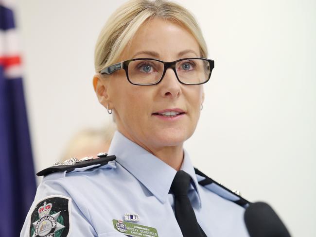 Comm Kirsty Schofield can now explain how Operation Ironside linked bikie gangs to Mafia and international drug cartels. Picture: Richard Dobson