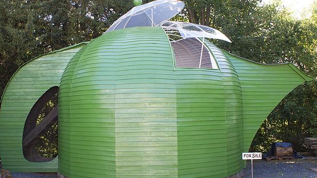 TEA HOUSE: For just under $19,000 you could buy this teapot shaped house. Picture; Supplied