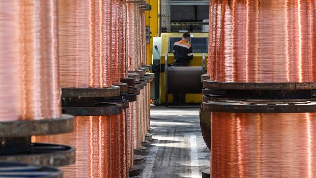 OZ Minerals would offer BHP immediate synergies in processing and transporting copper. Picture: Denis Charlet/AFP