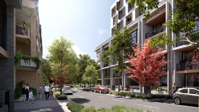 Up to 11,000 apartments and town houses could be built as part of the plans. Photo: Camden council.