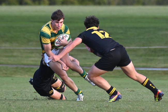 Ryan Smallhorne. AIC First XV rugby between St Patrick's College and St Laurence's College. Saturday May 10, 2025. Picture, John Gass