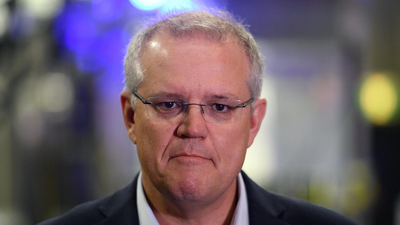 This was a fight Prime Minister Scott Morrison didn’t want to have — especially before the Wentworth by-election. Picture: AAP