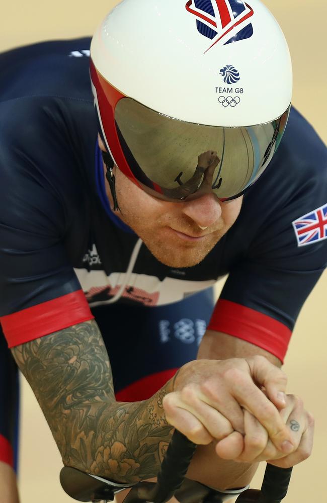 Sir Bradley Wiggins of Great Britain.