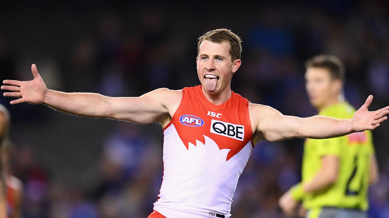 Swans speedster Harry Cunningham has a new role to play with the Swans. Picture: Quinn Rooney/Getty Images