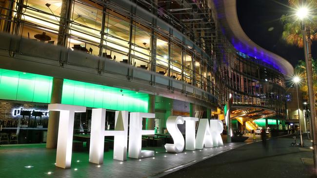 The Star rebuffed recent allegations as ‘misleading’, but they sent its share price down more than 20 per cent. Above, the Sydney building. Picture: Bloomberg