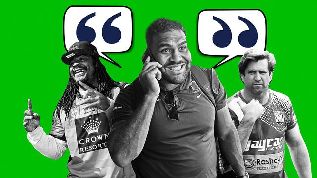 The best quotes of the 2016 NRL season.