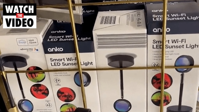 Kmart selling $25 sunset lamp