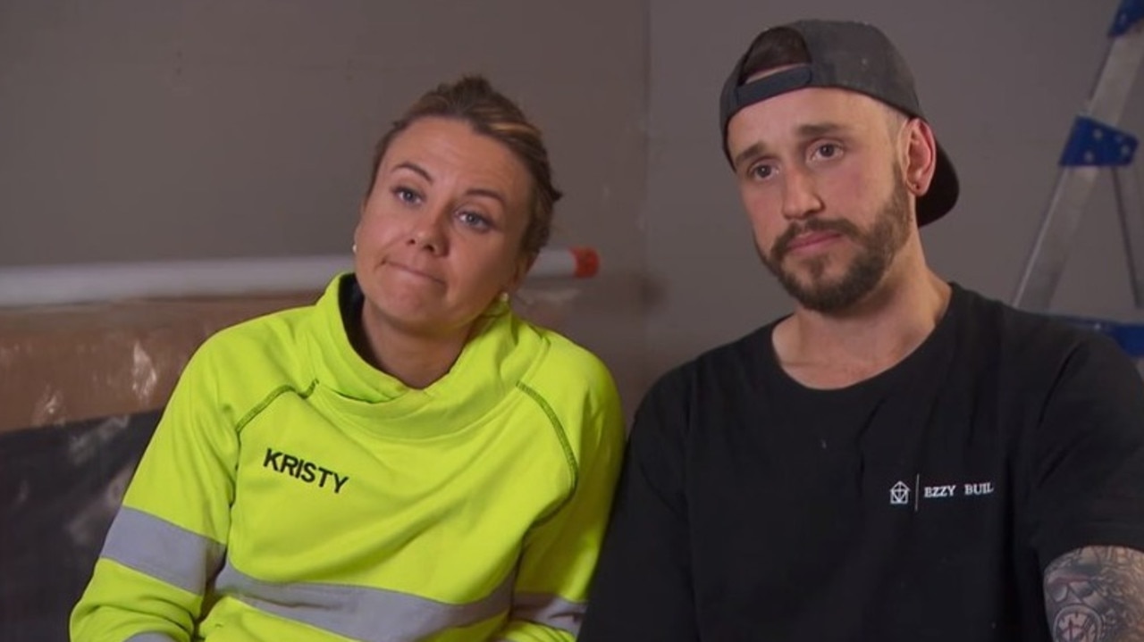 Contestants Kristy and Brett have gone down a rabbit hole of Block conspiracy theories.