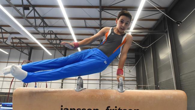 JSS nominee Adrian Borazio, 11 of Glenwood, is a talented gymnast.