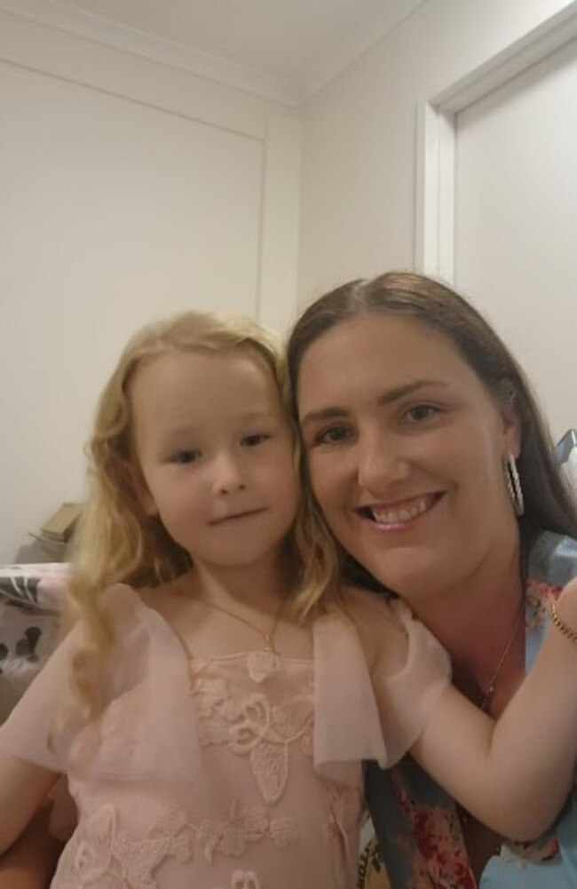 Mick and Sheena’s daughter Brooklyn was on the property when her mother died in what police are treating as a suspected homicide. Picture: Supplied