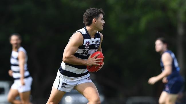 Aidan Hare in action for Broadbeach. Picture: Highflyer Images.