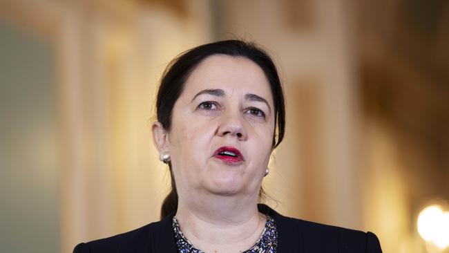 Queensland Premier Annastacia Palaszczuk said she recognised some families were experiencing a “very emotional time” being unable to access specialist doctors. Picture: Attila Csaszar