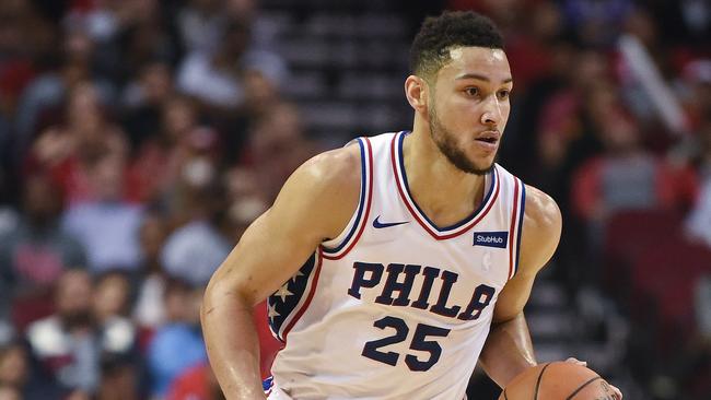 Philadelphia 76ers guard Ben Simmons.