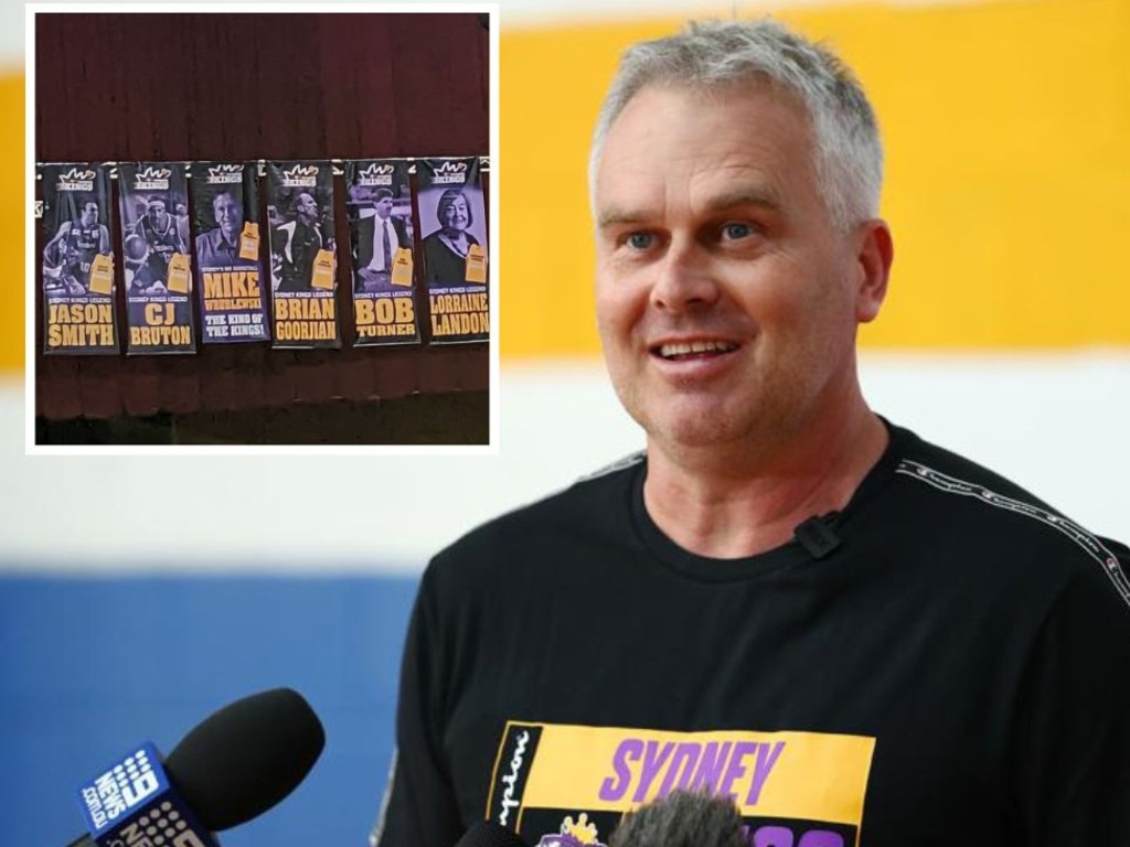 Shane Heal's banner appears to have been taken down from the Sydney Kings Wall of Legends.