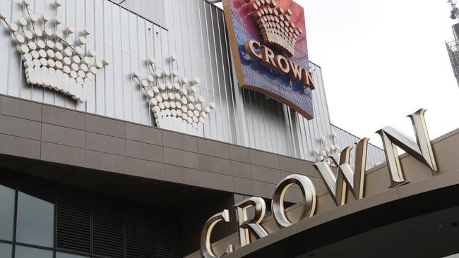 The Crown casino complex in Melbourne. Picture: David Crosling