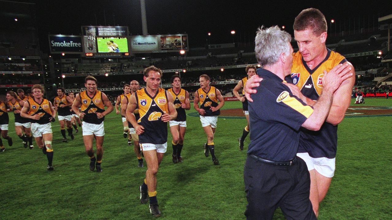 Malthouse says he will never forget the parting words from Glen Jakovich when he left the Eagles.