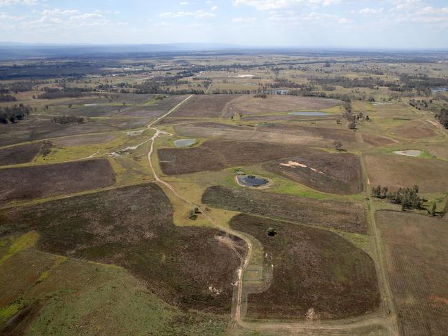 Bright future... Badgerys Creek from the air.