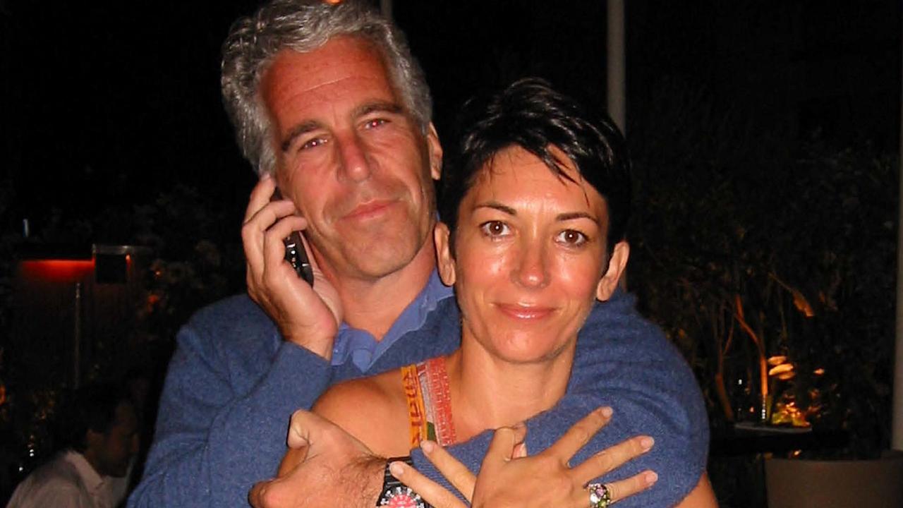 British socialite Ghislaine Maxwell and US financier Jeffrey Epstein.