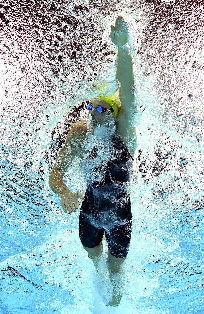 Cate Campbell’s whole identity was wrapped up in her swimming. Picture: AAP