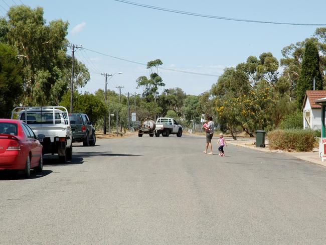 main street at Calingiri  Picture: THEO FAKOS
