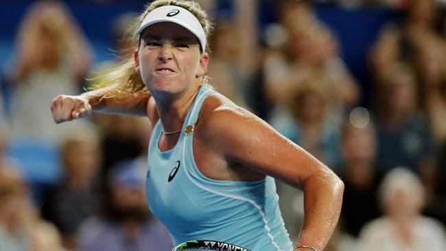 We’re guaranteed to see Coco Vandeweghe fired up during the Australian Open but will it be for the right reasons? Picture: Getty