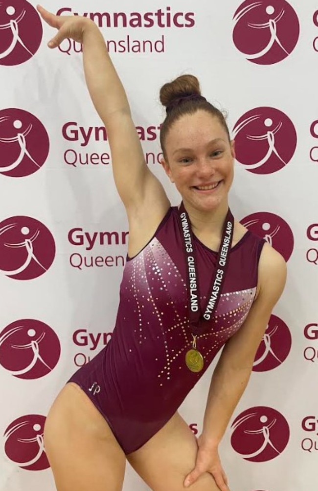 Victoria Park Gymnastics and Trampoline Club member Mackenzie Zanette represented Queensland for the first time at last month's Border Challenge.