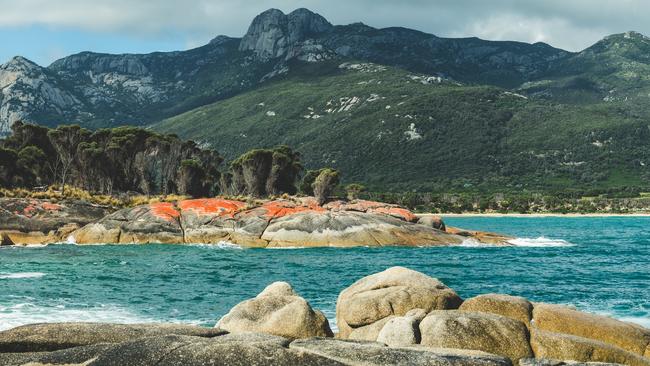 Strzelecki Peaks from Trousers Point. Picture: Stu Gibson.