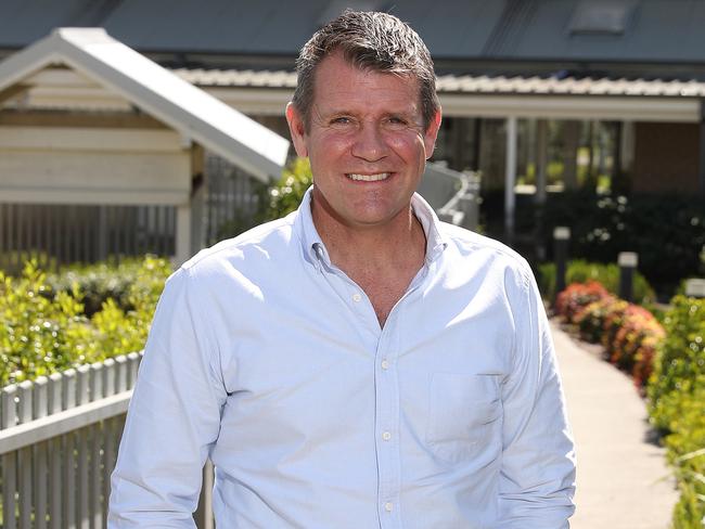 Mike Baird, who is now CEO of HammondCare, which operates Christian palliative and dementia care facilities, has said he is not interested in returning to politics. Picture: Brett Costello