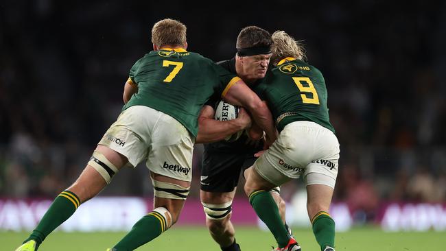 The All Blacks were bullied all game. (Photo by Julian Finney/Getty Images)