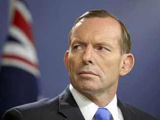 Some of Tony Abbott's comments aimed at Julia Gillard were inexcusable. Picture: Rick Rycroft