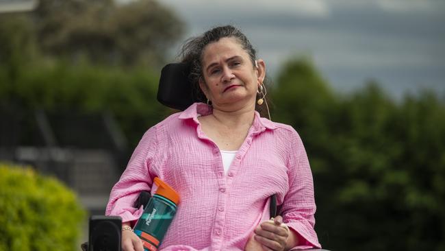 Vanessa O’Brien, who has been waiting for disability accommodation for two years in Canberra. Picture: NCA NewsWire / Martin Ollman