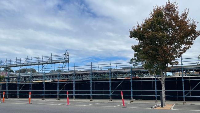 Work has begun on the new Aldi development in Boronia.