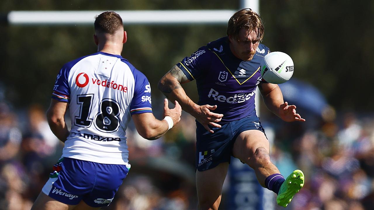 Cameron Munster showed his class in his first hitout of the year against the Warriors. Picture: Daniel Pockett/Getty Images