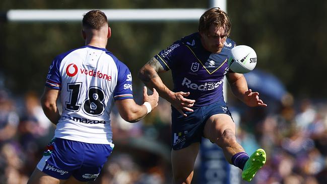 Cameron Munster showed his class in his first hitout of the year against the Warriors. Picture: Daniel Pockett/Getty Images