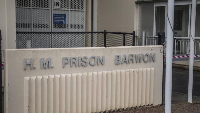 A prison source told the Sunday Herald Sun up to four inmates were seen inside a Barwon Prison cell just minutes before the attack. Picture: Jason Edwards