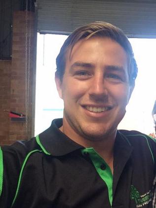 Facebook image of Grant Cook, who died in a rugby game in Murwillumbah.