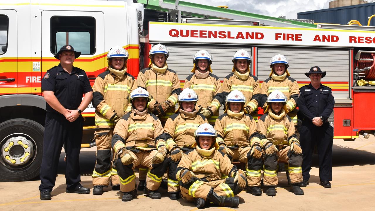 Ten CQ auxiliary firefighters complete training in Emerald | The ...