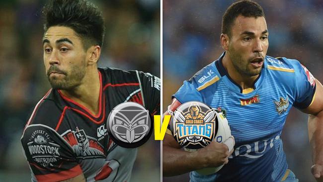 Shaun Johnson and the Warriors have the wood on the Titans at home.