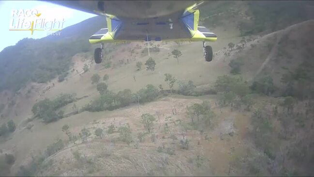 Man airlifted after bulldozer rolls down Burnett mountainside