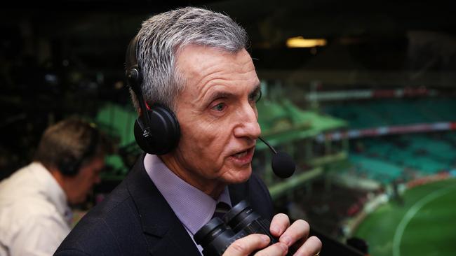 Sports Broadcaster Bruce McAvaney. Picture. Phil Hillyard