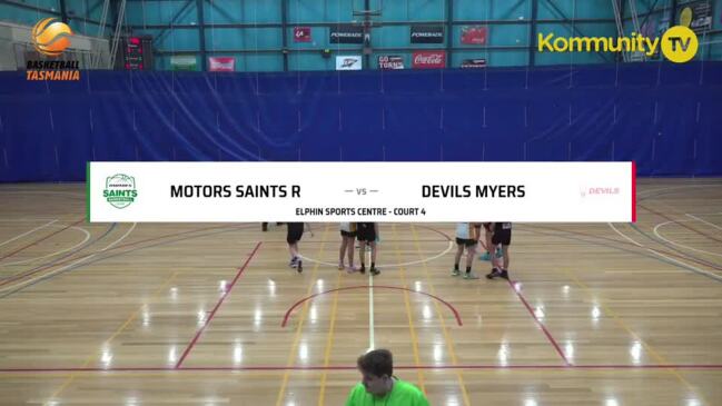 Replay: Motors Saints Reeve vs Devils Myers (U12 Girls D1 GF)—Basketball Tasmania Mid-Winter Classic Day 2