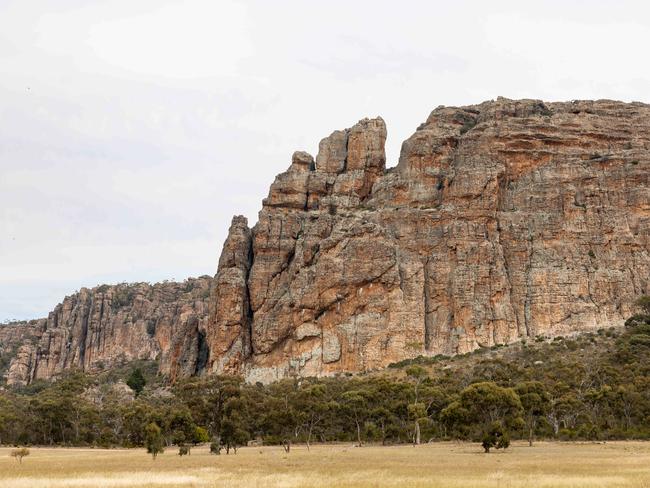 Rock climbing will be banned at swathes of the world-renowned Mt Arapiles in northwestern Victoria. Picture: Jason Edwards