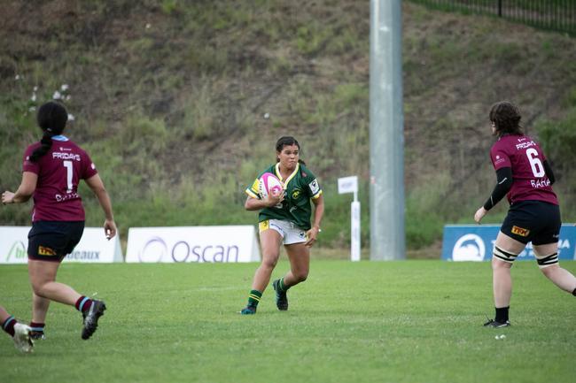 Dominika Baleinagasau. Wests Bulldogs v University. Saturday April 6, 2024. Picture credit: Holly Hope Creative.