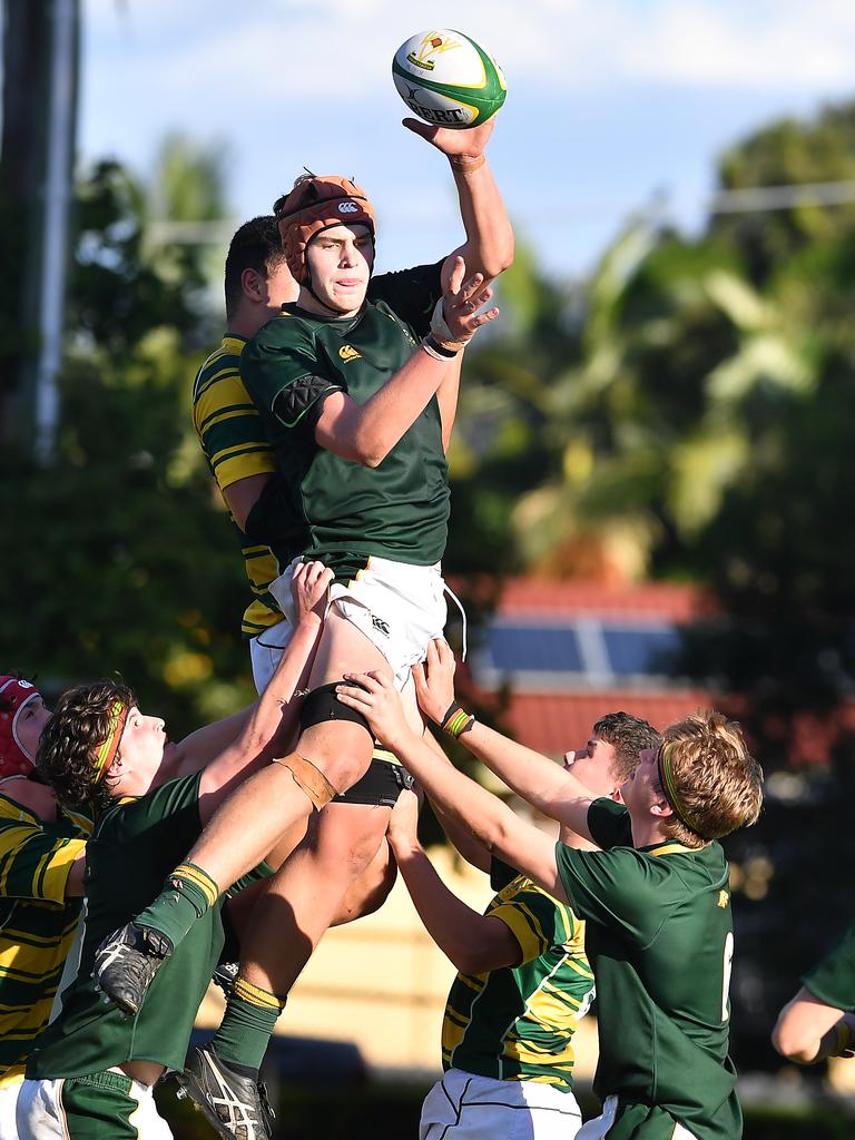 Villanova College player Tom Twaddell. Picture, John Gass