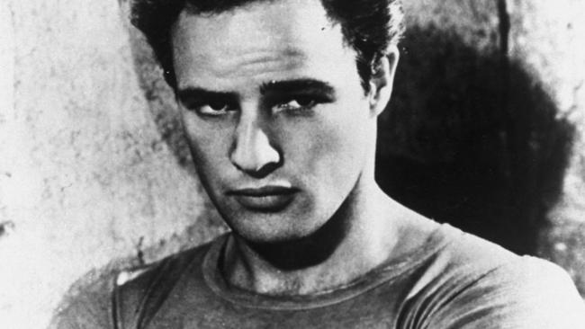 Marlon Brando as Stanley Kowalski in the 1951 film A Streetcar Named Desire. Picture: AP